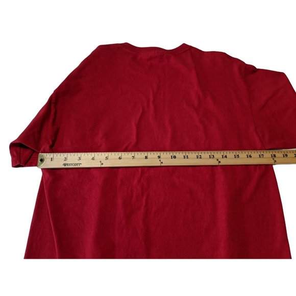 Buffalo Polish Falcon Dyngus Day Graphic Print T-Shirt Red Youth Medium - Picture 6 of 6